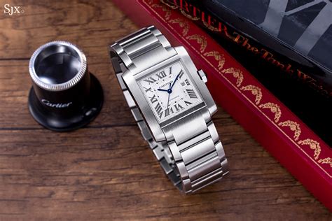 cartier tank francaise large automatic.